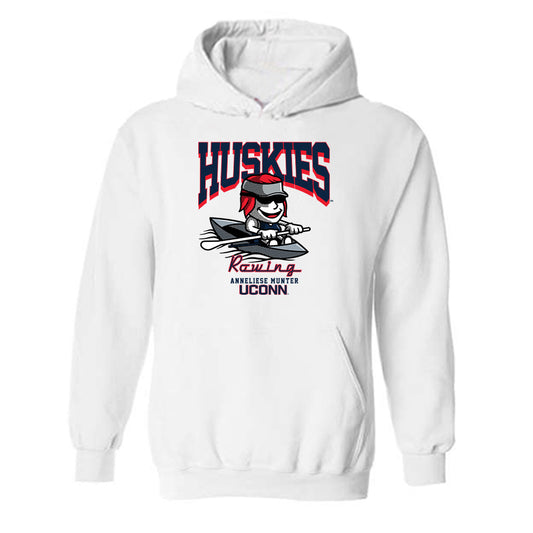 UConn - NCAA Women's Rowing : Anneliese Munter - Fashion Shersey Hooded Sweatshirt