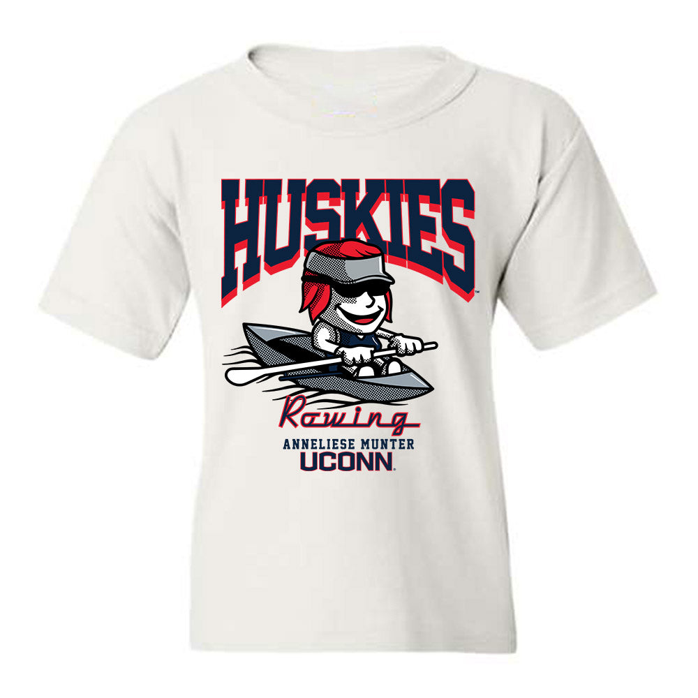 UConn - NCAA Women's Rowing : Anneliese Munter - Fashion Shersey Youth T-Shirt