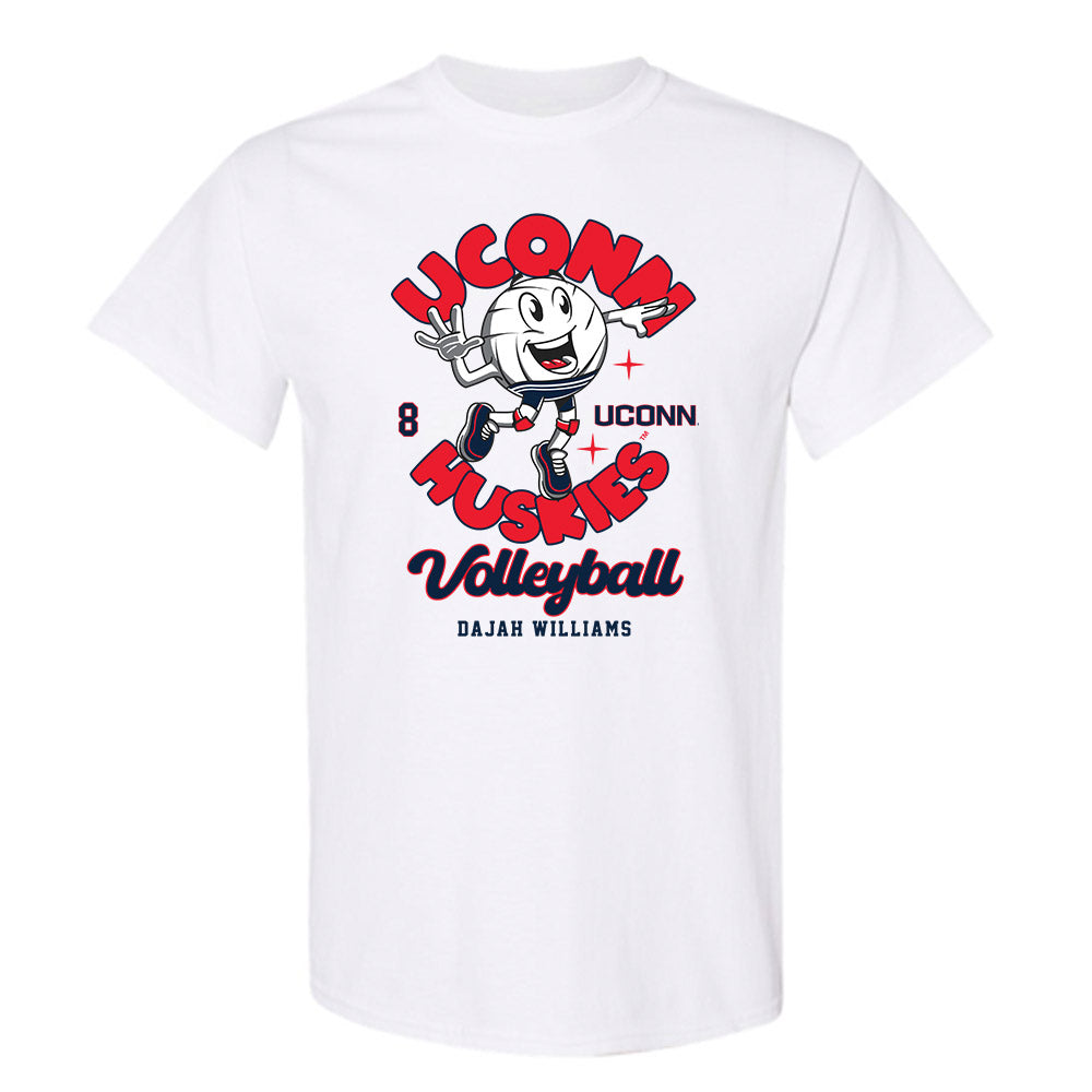 UConn - NCAA Women's Volleyball : Dajah Williams - Fashion Shersey T-Shirt