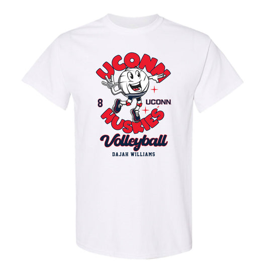 UConn - NCAA Women's Volleyball : Dajah Williams - Fashion Shersey T-Shirt