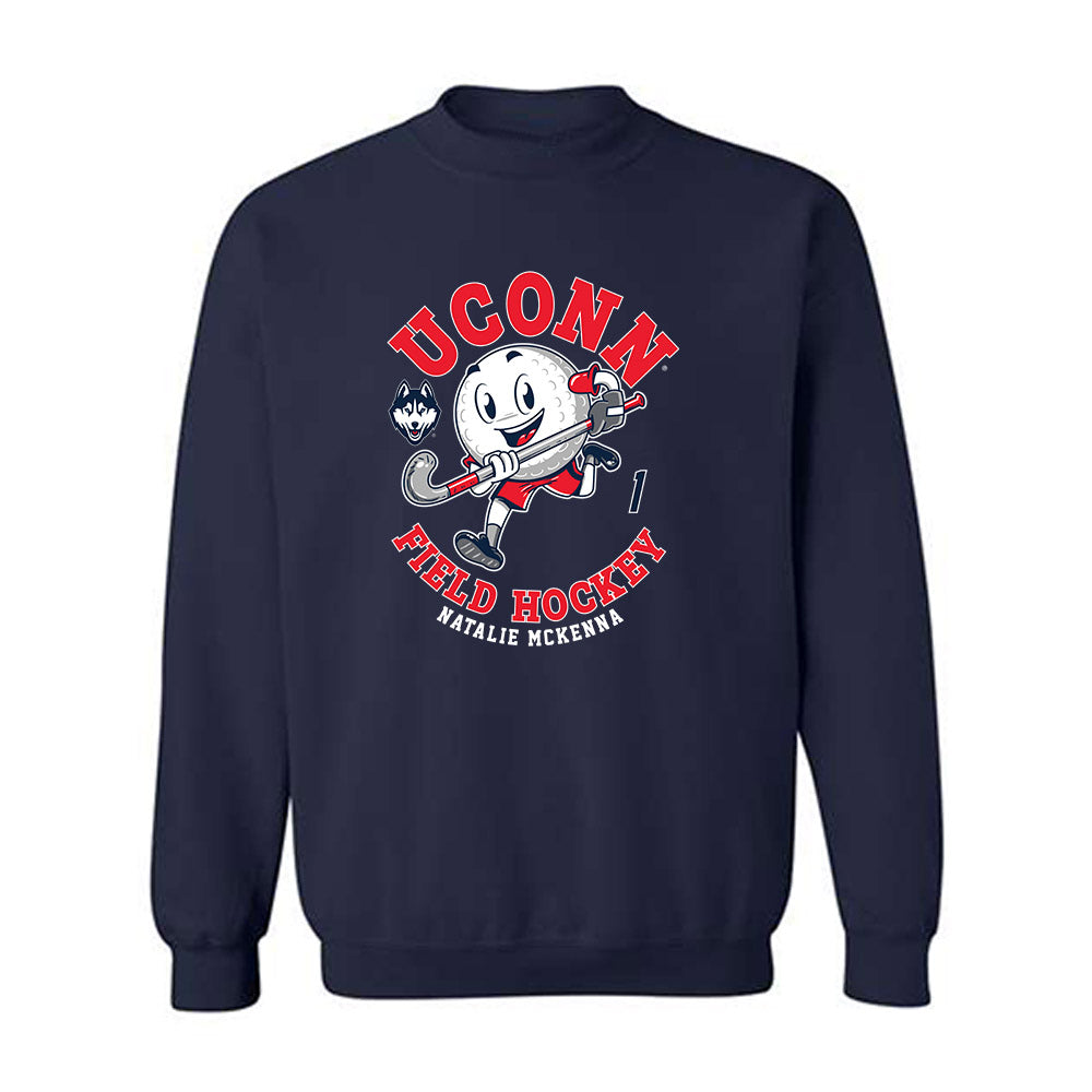 UConn - NCAA Women's Field Hockey : Natalie Mckenna - Fashion Shersey Crewneck Sweatshirt