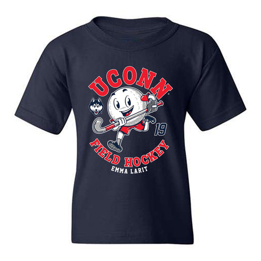 UConn - NCAA Women's Field Hockey : Emma Larit - Fashion Shersey Youth T-Shirt-0