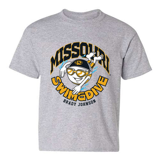 Missouri - NCAA Women's Swimming & Diving : Brady Johnson - Fashion Shersey Youth T-Shirt-0