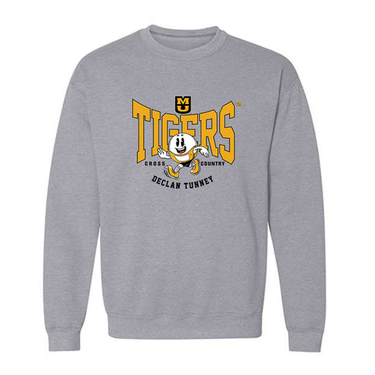 Missouri - NCAA Men's Cross Country : Declan Tunney - Fashion Shersey Crewneck Sweatshirt-0