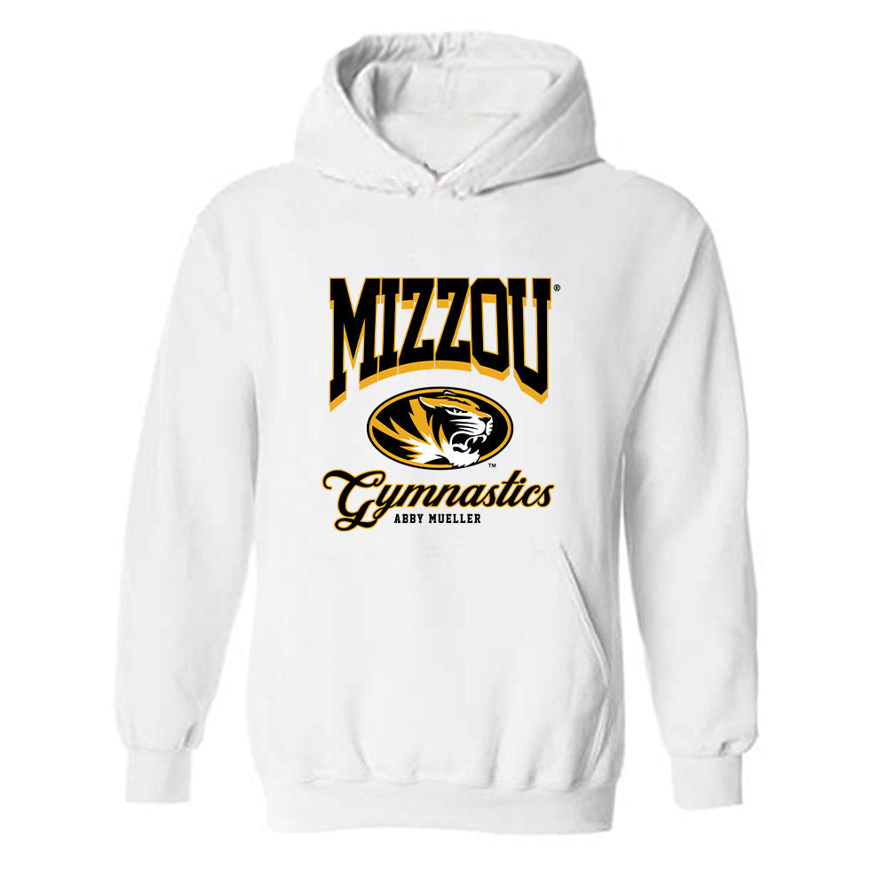 Missouri - NCAA Women's Gymnastics : Abby Mueller - Fashion Shersey Hooded Sweatshirt-0