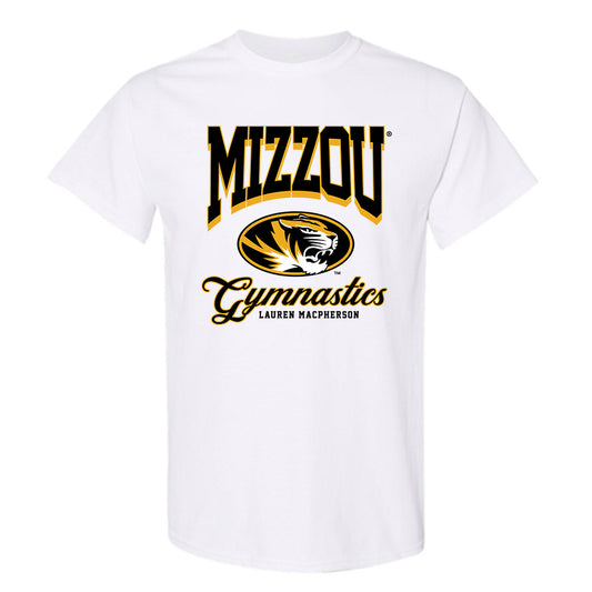 Missouri - NCAA Women's Gymnastics : Lauren Macpherson - Fashion Shersey T-Shirt-0