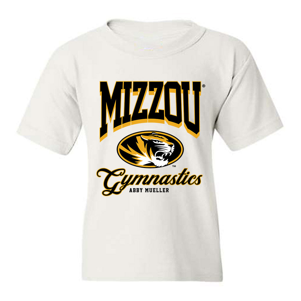 Missouri - NCAA Women's Gymnastics : Abby Mueller - Fashion Shersey Youth T-Shirt-0