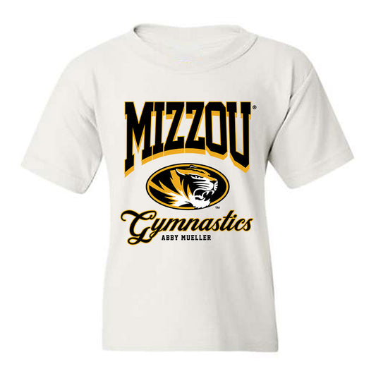 Missouri - NCAA Women's Gymnastics : Abby Mueller - Fashion Shersey Youth T-Shirt-0