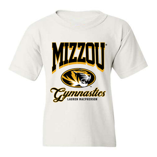 Missouri - NCAA Women's Gymnastics : Lauren Macpherson - Fashion Shersey Youth T-Shirt-0