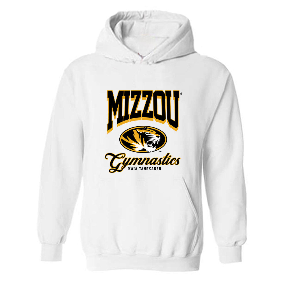 Missouri - NCAA Women's Gymnastics : Kaia Tanskanen - Fashion Shersey Hooded Sweatshirt-0