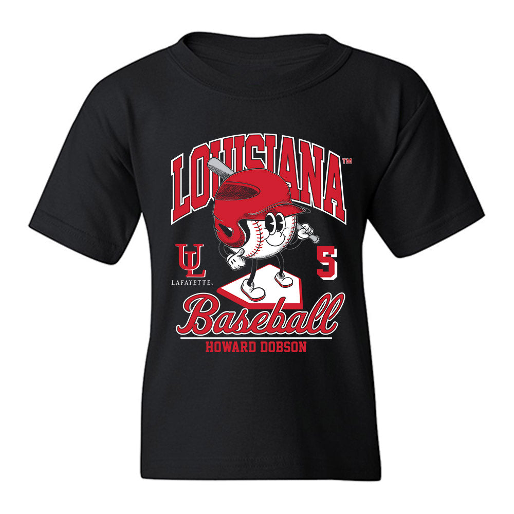 Louisiana - NCAA Baseball : Howard Dobson - Fashion Shersey Youth T-Shirt-0