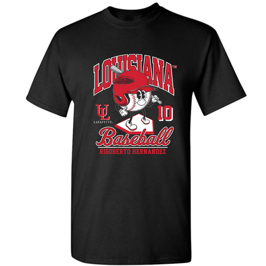 Louisiana - NCAA Baseball : Rigoberto Hernandez - Fashion Shersey T-Shirt-0