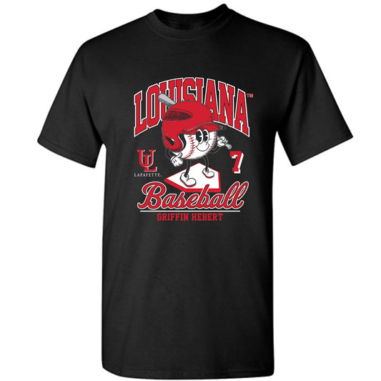 Louisiana - NCAA Baseball : Griffin Hebert - Fashion Shersey T-Shirt-0