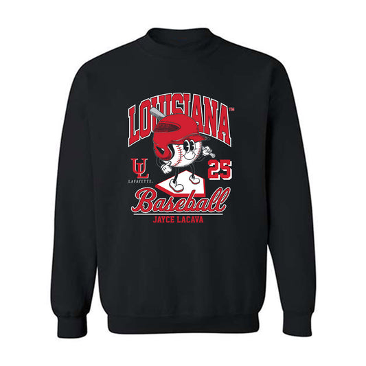 Louisiana - NCAA Baseball : Jayce LaCava - Fashion Shersey Crewneck Sweatshirt-0