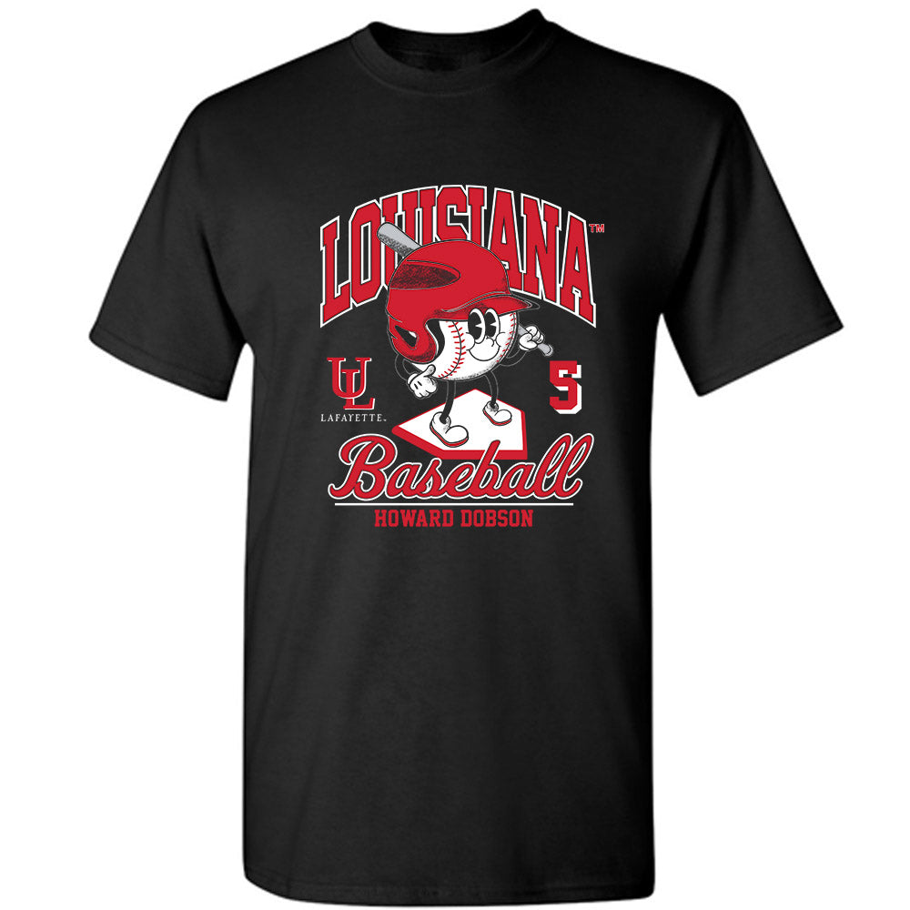 Louisiana - NCAA Baseball : Howard Dobson - Fashion Shersey T-Shirt-0