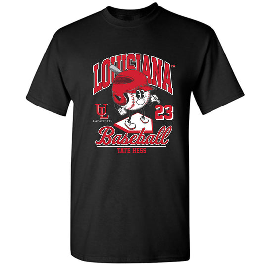 Louisiana - NCAA Baseball : Tate Hess - Fashion Shersey T-Shirt-0