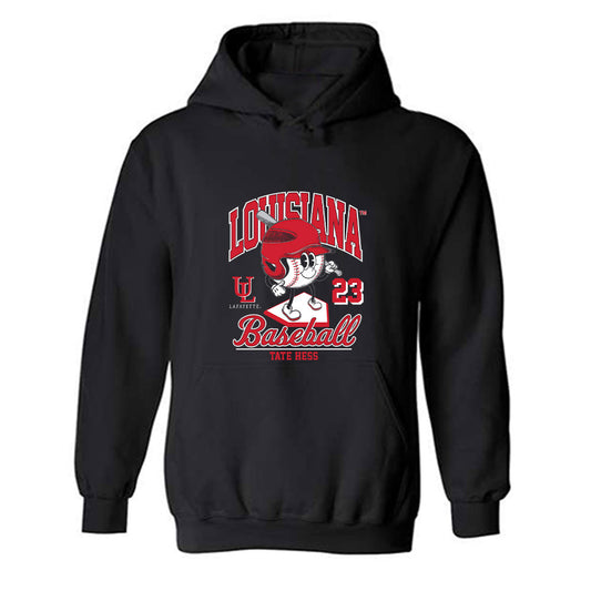 Louisiana - NCAA Baseball : Tate Hess - Fashion Shersey Hooded Sweatshirt-0