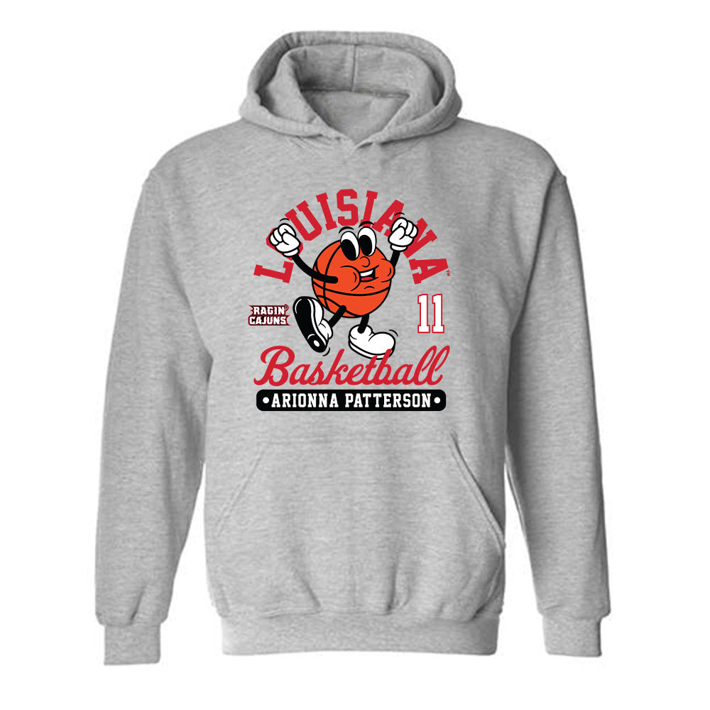Louisiana - NCAA Women's Basketball : Arionna Patterson - Fashion Shersey Hooded Sweatshirt-0
