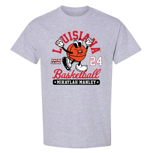 Louisiana - NCAA Women's Basketball : Mikaylah Manley - Fashion Shersey T-Shirt-0