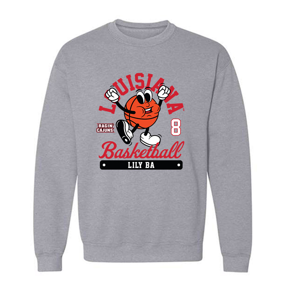 Louisiana - NCAA Women's Basketball : Lily Ba - Fashion Shersey Crewneck Sweatshirt-0