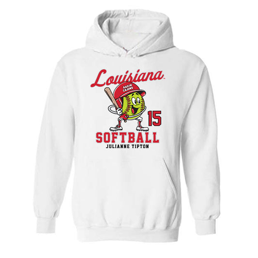 Louisiana - NCAA Softball : Julianne Tipton - Fashion Shersey Hooded Sweatshirt-0