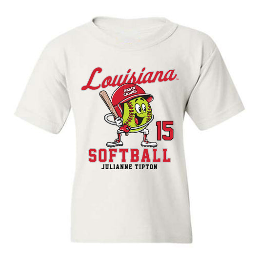 Louisiana - NCAA Softball : Julianne Tipton - Fashion Shersey Youth T-Shirt-0