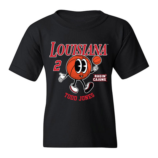 Louisiana - NCAA Men's Basketball : Todd Jones - Fashion Shersey Youth T-Shirt-0