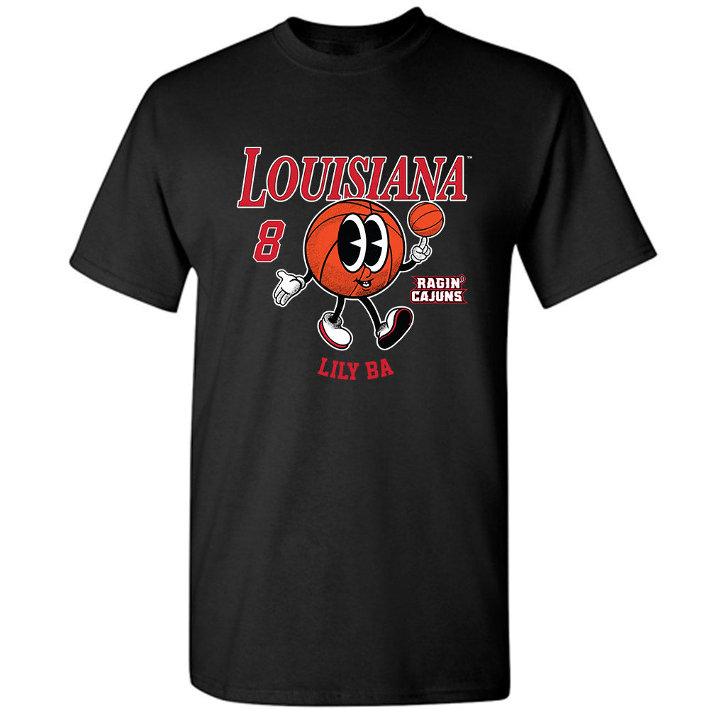 Louisiana - NCAA Women's Basketball : Lily Ba - Fashion Shersey T-Shirt-0