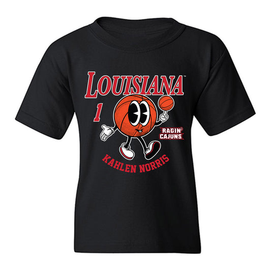 Louisiana - NCAA Women's Basketball : Kahlen Norris - Fashion Shersey Youth T-Shirt-0