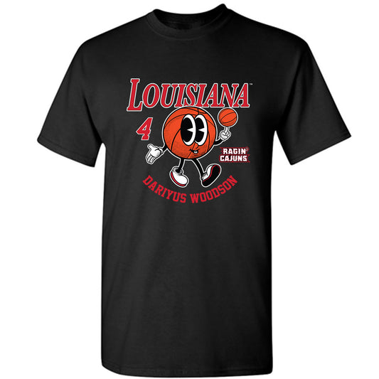 Louisiana - NCAA Men's Basketball : Dariyus Woodson - Fashion Shersey T-Shirt-0