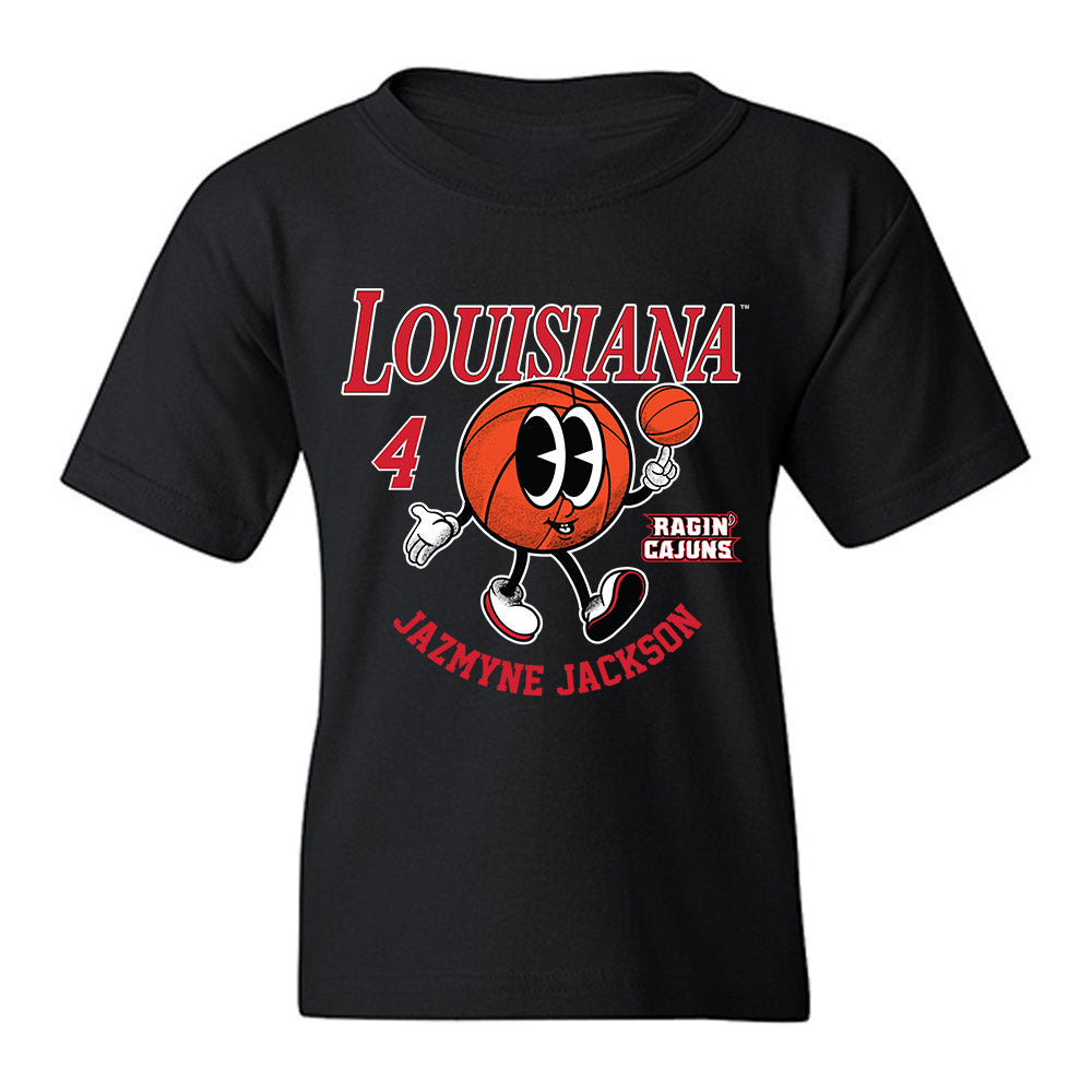 Louisiana - NCAA Women's Basketball : Jazmyne Jackson - Fashion Shersey Youth T-Shirt-0