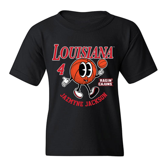 Louisiana - NCAA Women's Basketball : Jazmyne Jackson - Fashion Shersey Youth T-Shirt-0