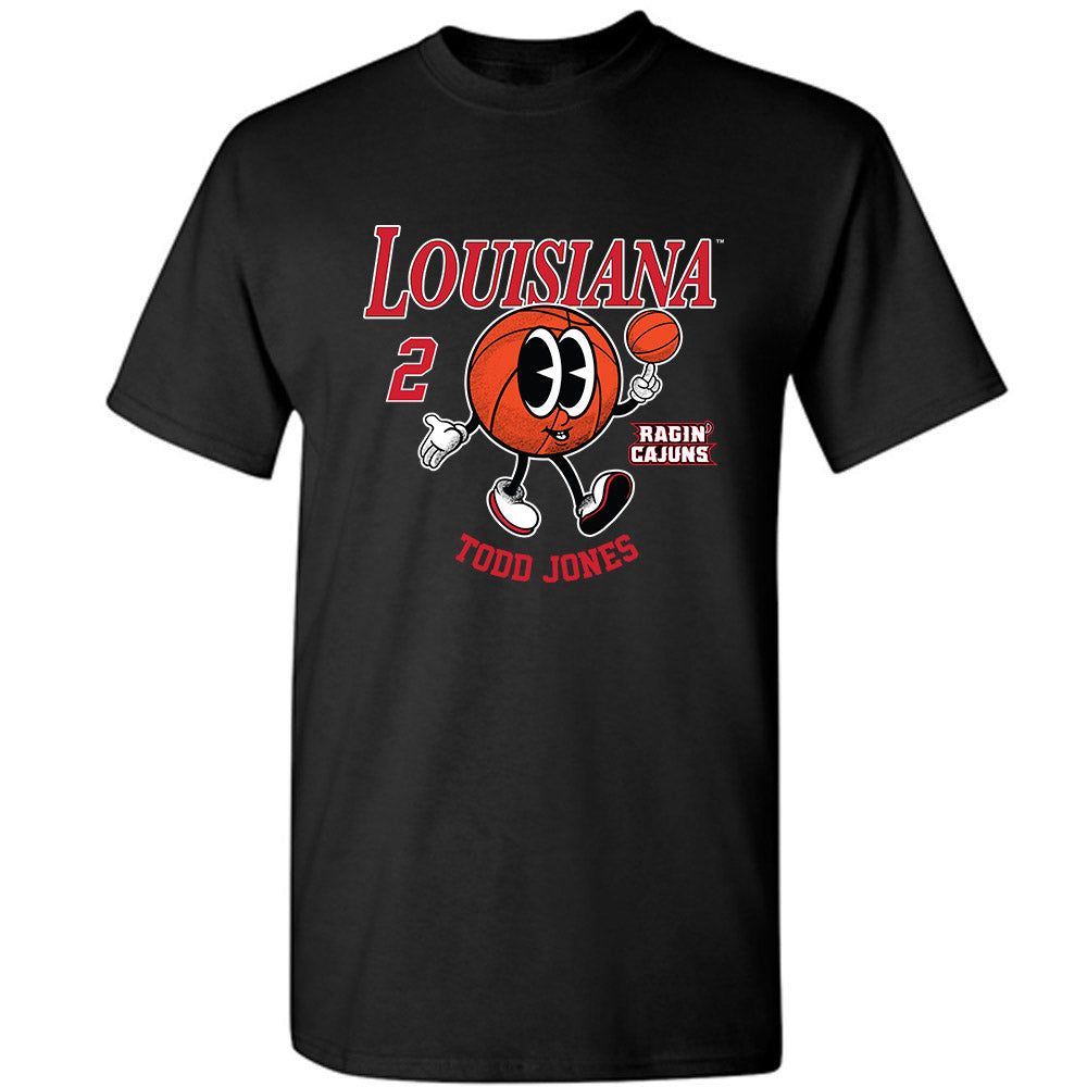 Louisiana - NCAA Men's Basketball : Todd Jones - Fashion Shersey T-Shirt-0