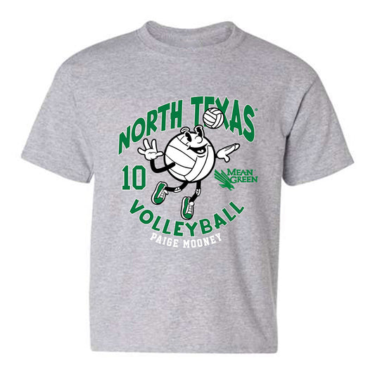 North Texas - NCAA Women's Volleyball : Paige Mooney - Fashion Shersey Youth T-Shirt