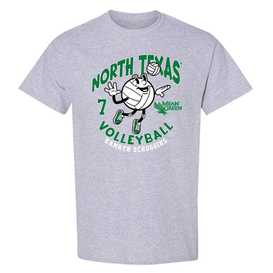 North Texas - NCAA Women's Volleyball : Kamryn Scroggins - Fashion Shersey T-Shirt-0