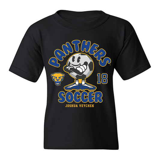 Pittsburgh - NCAA Men's Soccer : Joshua Veychek - Fashion Shersey Youth T-Shirt-0