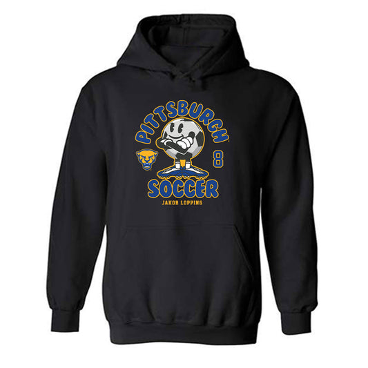 Pittsburgh - NCAA Men's Soccer : Jakob Lopping - Fashion Shersey Hooded Sweatshirt-0