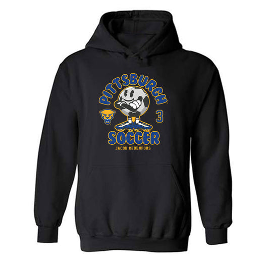Pittsburgh - NCAA Men's Soccer : Jacob Redenfors - Fashion Shersey Hooded Sweatshirt-0