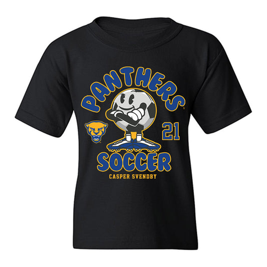 Pittsburgh - NCAA Men's Soccer : Casper Svendby - Fashion Shersey Youth T-Shirt-0