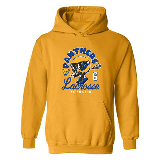Pittsburgh - NCAA Women's Lacrosse : Aidan Carr - Fashion Shersey Hooded Sweatshirt-0