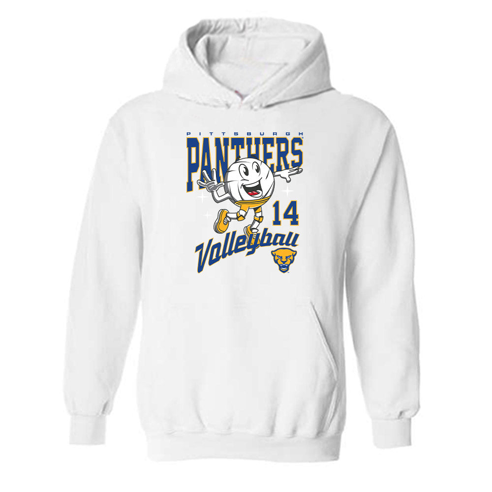 Pittsburgh - NCAA Women's Volleyball : Kiana Dinn - Hooded Sweatshirt