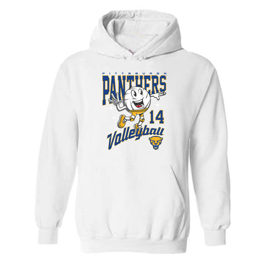 Pittsburgh - NCAA Women's Volleyball : Kiana Dinn - Hooded Sweatshirt