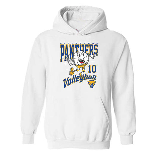 Pittsburgh - NCAA Women's Volleyball : Rachel Fairbanks - Hooded Sweatshirt