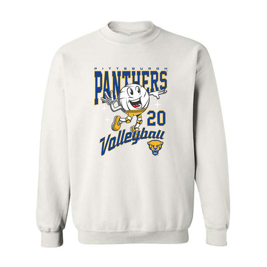 Pittsburgh - NCAA Women's Volleyball : Abbey Emch - Crewneck Sweatshirt-0