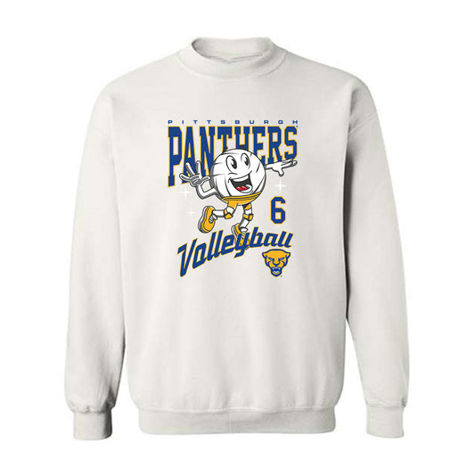 Pittsburgh - NCAA Women's Volleyball : Sophia Gregoire - Crewneck Sweatshirt-0