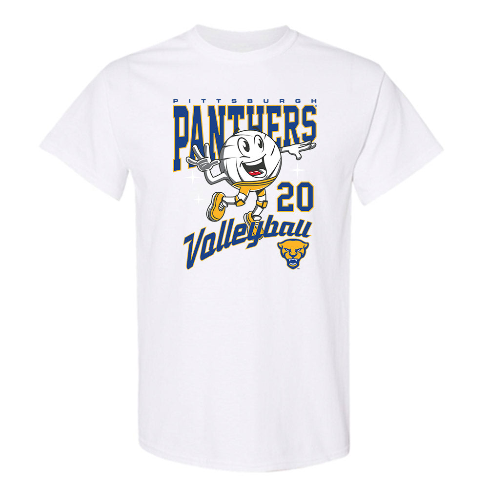 Pittsburgh - NCAA Women's Volleyball : Abbey Emch - T-Shirt-0