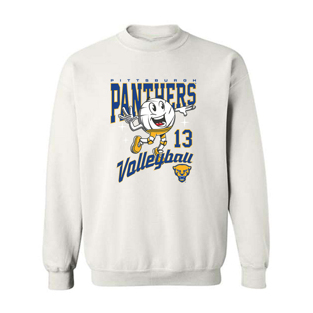 Pittsburgh - NCAA Women's Volleyball : Mallorie Meyer - Crewneck Sweatshirt