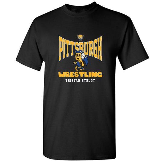 Pittsburgh - NCAA Wrestling : Tristan Steldt - Fashion Shersey T-Shirt-0