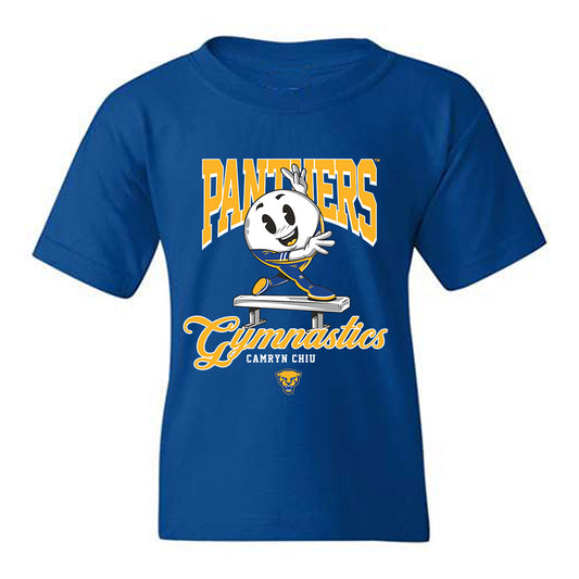 Pittsburgh - NCAA Women's Gymnastics : Camryn Chiu - Fashion Shersey Youth T-Shirt-0
