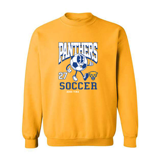 Pittsburgh - NCAA Women's Soccer : Adoo Yina - Fashion Shersey Crewneck Sweatshirt-0